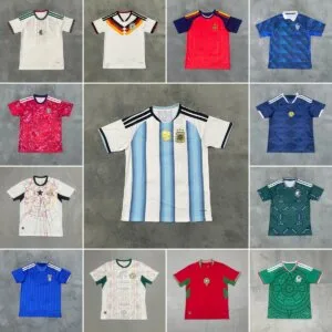 Football Jerseys Fan T Shirts Wholesale for promotional product buyers and party merchandise wholesalers - carton packing context - sample room note