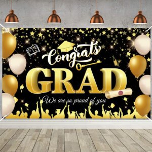 Graduation party supplies wholesale setup with Backdrops & photo walls & banner