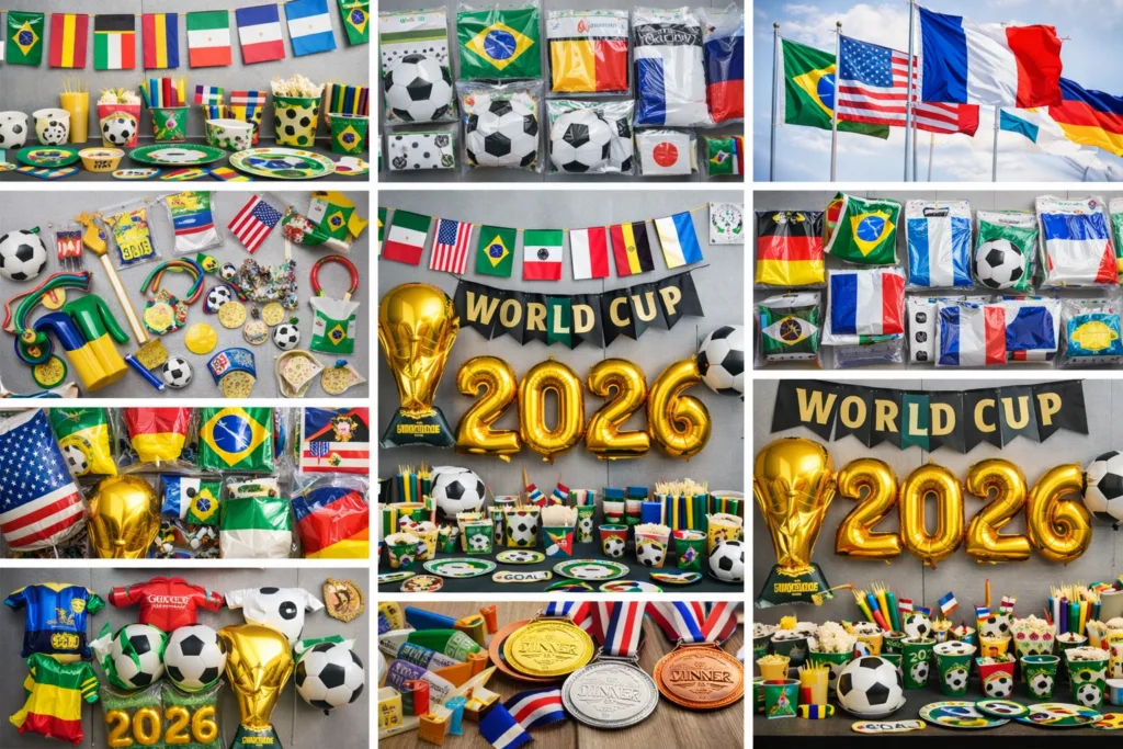 World Cup Merchandise Wholesale for party supply importers and event distributors - buyer comparison context - seasonal planning note
