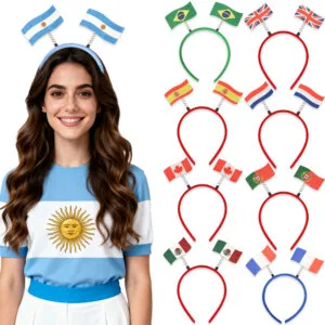 World Cup Headbands Wholesale for party supply importers and event distributors - chain store buying context - product detail note