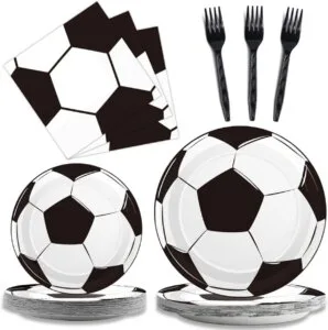 World Cup Party Tableware Set Wholesale for party supply importers and event distributors - assortment planning context - sample room note