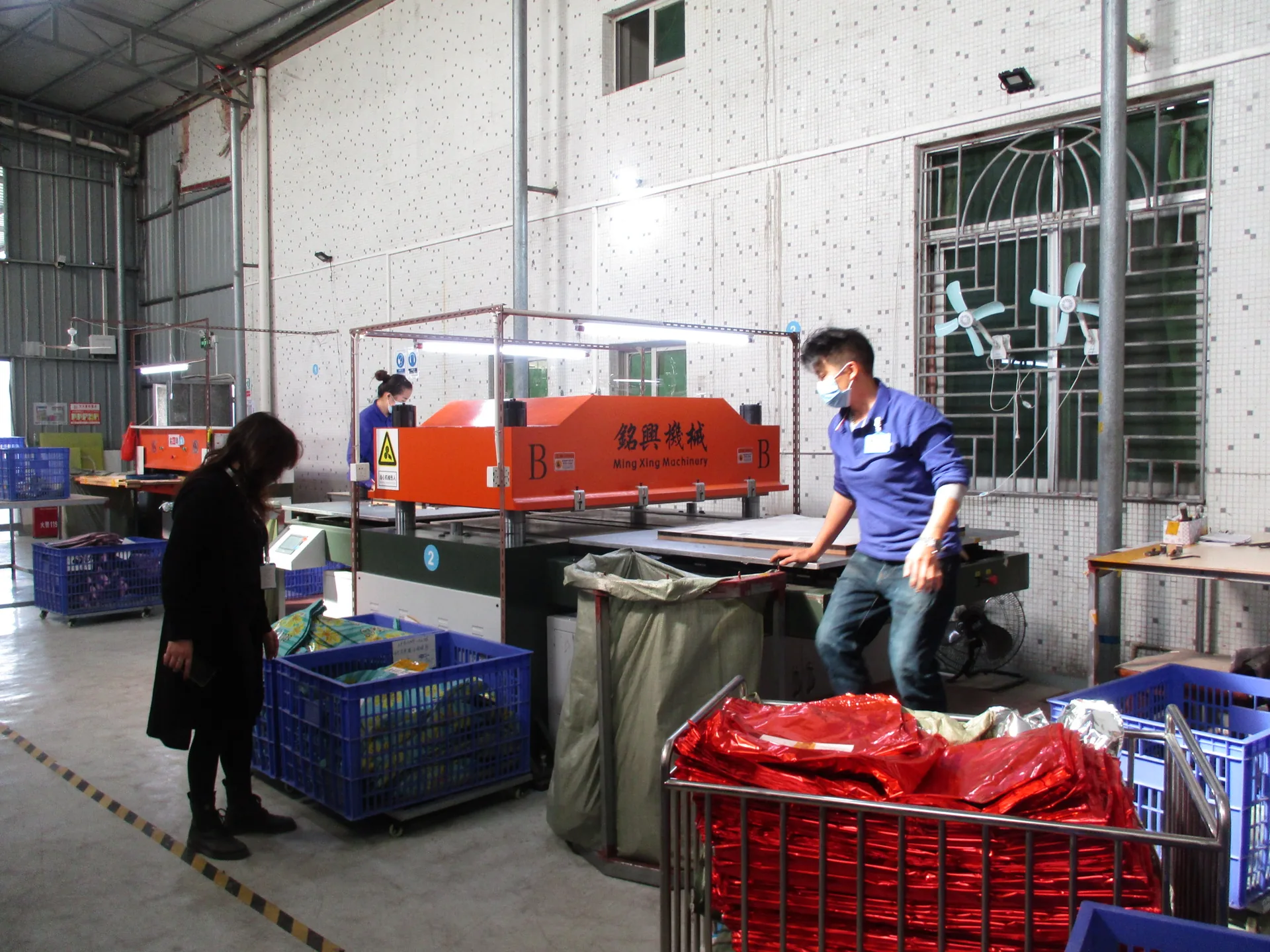 FoilJoy export carton preparation