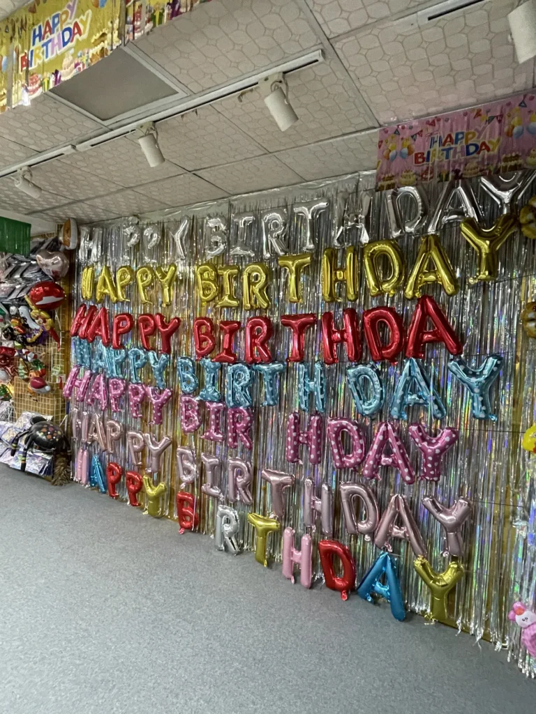 Foiljoy Balloon Retail Wall Display 415